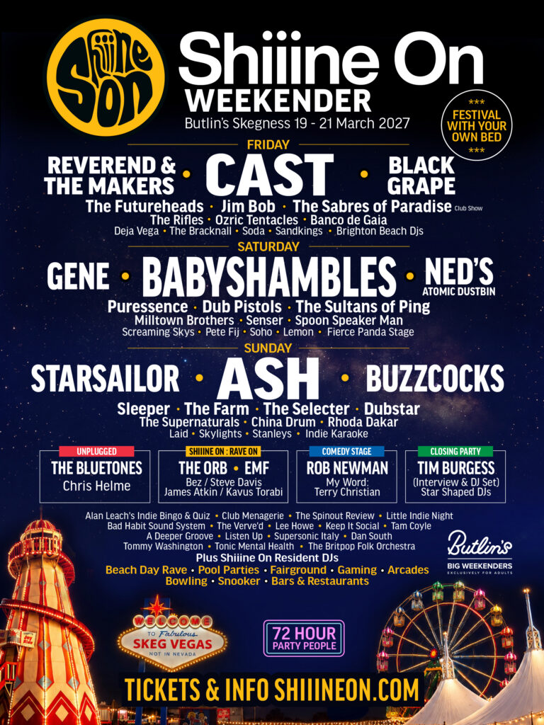 Shiiine on Weekender 2027